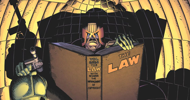 Reading Judge Dredd